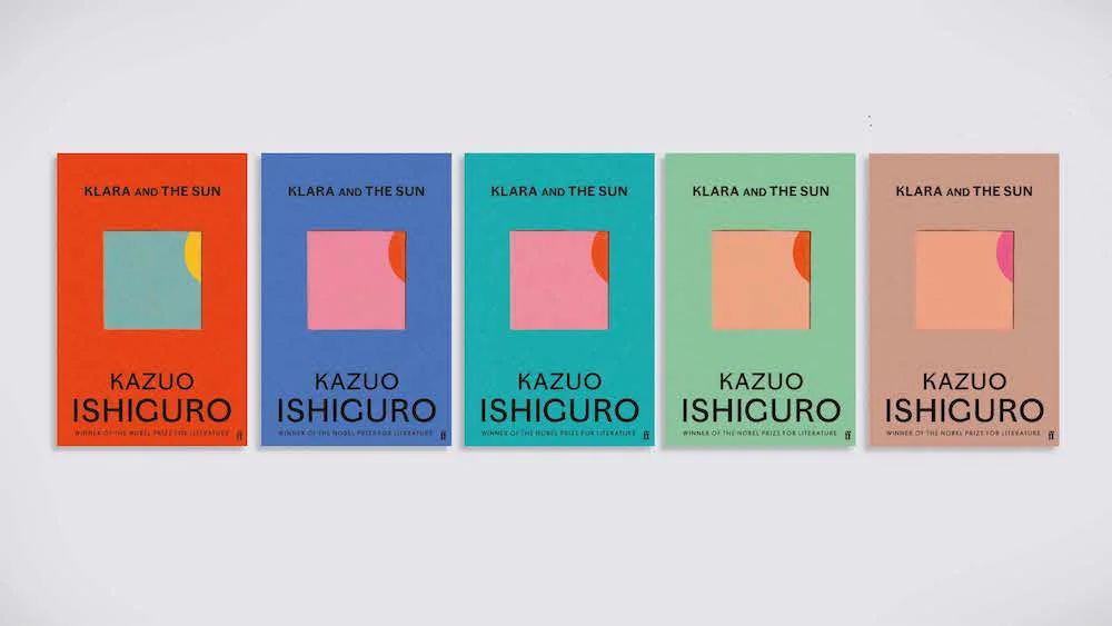 Pre-release artwork showing considered variants before red-orange and turquoise were chosen for different editions