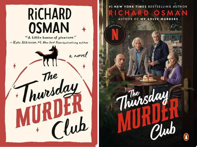 The original dustjacket and the 2025 Netflix tie-in dustjacket